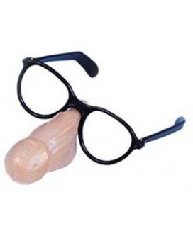 EYE-GLASS WITH PENIS NOSE