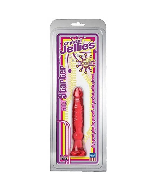 ANAL STARTER 6"" PINK JELLY